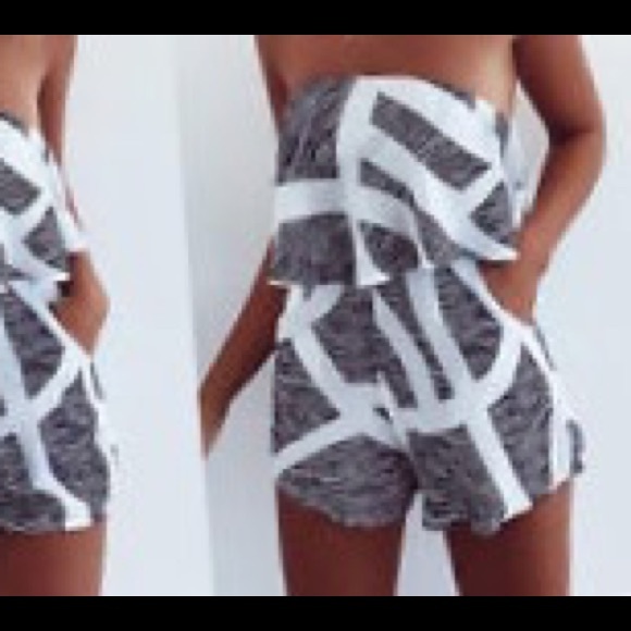 jumeiyifang Pants - ♨️FINAL CLEARANCE♨️ White and Black Skort Set🌟♨️